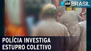Polícia de Goiás investiga caso de estupro coletivo em Goiás GO  SBT Brasil 121021