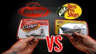 Berkley Gulp Minnows VS Bass Pro Shops Grubs - ULTIMATE SOFT PLASTIC BAIT CHALLENGE