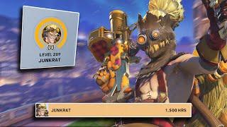 what 1500 hours on junkrat looks like...