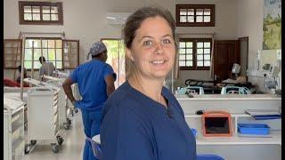 Louise at Good News Hospital Madagascar