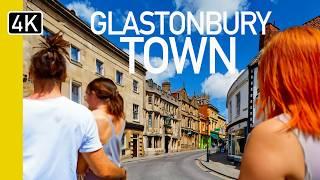 Glastonbury Somerset  Guided Tour of the Town and Festival & the history of Glastonbury