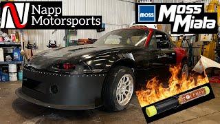 Save Your Car - Installing an Element E50 Fire Extinguisher  Moss Miata