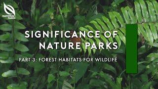 Forest Habitats for Wildlife  Significance of Nature Parks