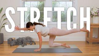 5 Minute Full Body Stretch  Total Body Yoga