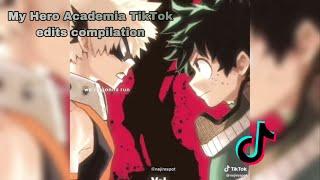 My Hero Academia TikTok edits compilation  BNHA #42