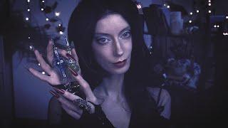 ASMR  Morticia Addams Pampers YOU  Spa Day ️ Up-Close Whispers Personal Attention