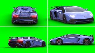 Perple lamborhgini Car green screen  green screen effects  green screen video