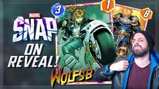 WOLFSBANE Reveal Starter Deck  Marvel Snap Deck