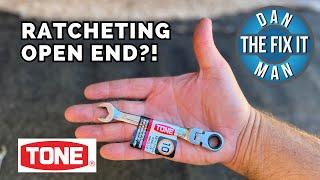 Novelty  Gimmick Wrench? or Real Time Saver? TONE JAPAN - RMFQ 10 Ratcheting Wrench Unboxing Review