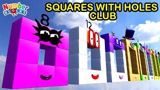 Numberblocks Squares with Holes Club
