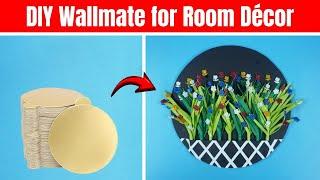How to Make Wall Hanging Wallmate  DIY Wall Décor Craft by Cake Board