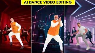 Tauba Tauba Modi Ji Dance Video Editing  Ai Funny Dance Video Kaise Banaye  Ai Video Generator