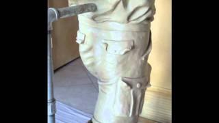 The Sculpting of a Life-Sized Statue