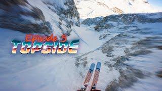 Jumping the crux in The Fingers couloir - Topside episode 5