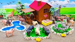 Best Creative Diy Miniature Safari Zoo Wild Animals - Mini Safari Diorama - Gaby Animals