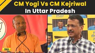 Lok Sabha Elections 2024 Clash Between UP CM Yogi Adityanath And Delhi CM Arvind Kejriwal In UP