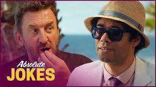 Lee Mack & Richard Ayoade Become Chocolatiers  Travel Mans Greatest Tips  Absolute Jokes