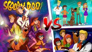 Classic Scooby-Doo VS Scooby-Doo The Mystic Corporation and the new Scooby-Doo