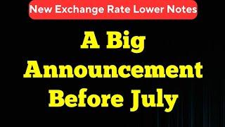 Iraqi Dinar New Exchange Rate Lower Notes IQD News Update A Big Announcement