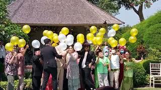 Pelepasan #balon saat selesai hijab #lampung