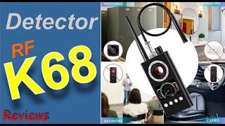 Detector Localizador de sinal RF K68 Vassourinha - Reviews   Localiza Câmeras Escutas Espião Grampos