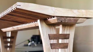 Crafting a Stunning Ash Wood Bench  Wood Design