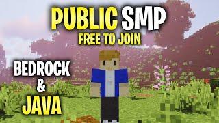 Public Minecraft SMP free to join for Java & Bedrock