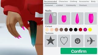 ROBLOX ADDED NAILS?