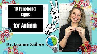 10 Functional Signs for Autism + Non Verbal + Sign Language Basics +Baby Sign Language  SIGN TRIBE