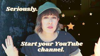 Why I started my youtube channel and you should too + quick shout-out to Kelly Stamps...