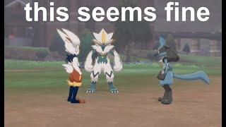 cinderace & lucario meet zeraora for the first time