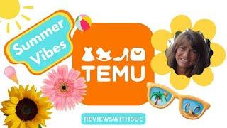 TEMU SUMMER VIBES Collab with GIVEAWAYS  @temu #temu #temuhaul #temufinds