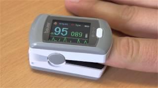Pulsoximeter zur Messung von Herzfrequenz und Sauerstoffsättigung Beurer PO 80