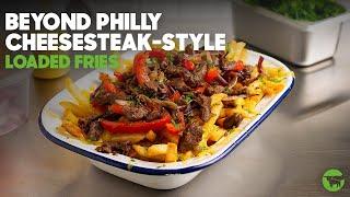 The TASTIEST way to upgrade your snack & kids menu Cook our Philly Cheesesteak-style Loaded Fries