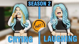 Season 2 The Story Of The Girl Who Cries GOLD  And Laughs DIAMONDS  EP 1  roblox brookhaven rp