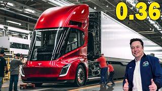 It Happened Elon Musk LEAKED Tesla Semi Truck New Upgrade Exterior & Interior Design in 2025