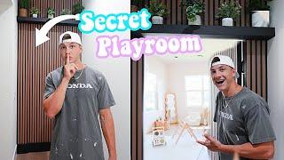 I Surprised My Daughter with a SECRET Playroom