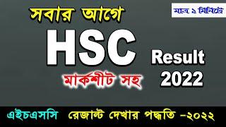 How to Check HSC 2021-22 result with full mark sheet online & SMS process A to Z.