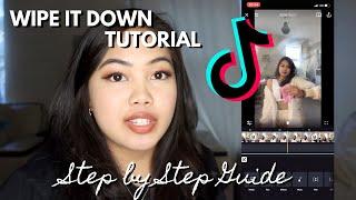 WIPE IT DOWN TIKTOK TREND TUTORIAL - EASY