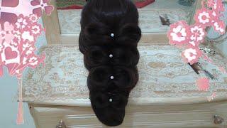 peinados faciles bonitos y rapidos para fiestas de moda 2015 para cabello largo y mediano