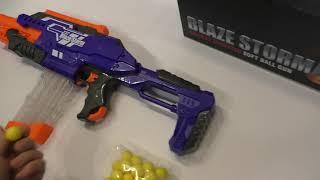 Автомат Blaze Storm ZC7101 с мягкими шариками на батарейках