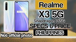 Realme X3 5G - Full Specifications Features and Price  PHILIPPINES