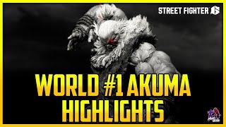 Demon Setups Combos Comebacks  ▰ World Best Akuma Highlights  【Street Fighter 6 Season 2】