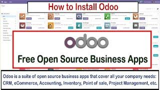 How to Install Odoo   Free Open Source Business Apps