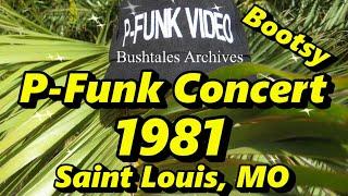 P-Funk Concert Audio 1981 Saint Louis MO