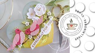 Spellbinders  Large Die of the Month Club  December 2022  Blooming Heart