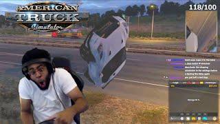 American Truck Simulator but with a Japanese Car