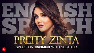 ENGLISH SPEECH  PREITY ZINTA Womens Safety English Subtitles