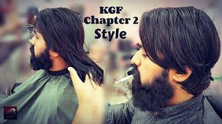 KGF Chapter 2 Yash Hairstyle - Hair Cutting Style 2022