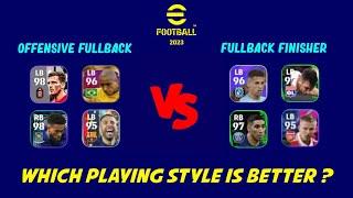 Offensive Fullback vs Fullback Finisher  Best LB & RB in eFootball 2023 Mobile